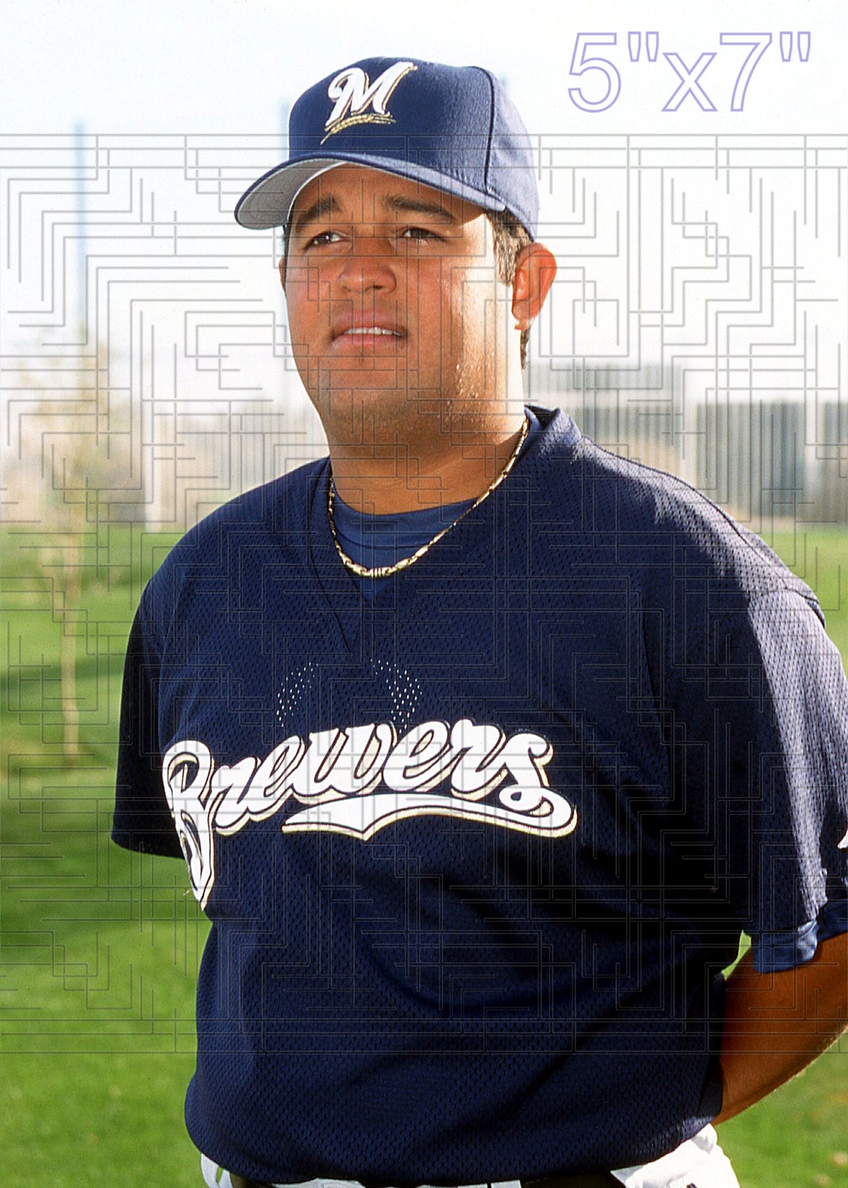 Ruben Quevedo - 2002 Milwaukee Brewers - choose a size & style
