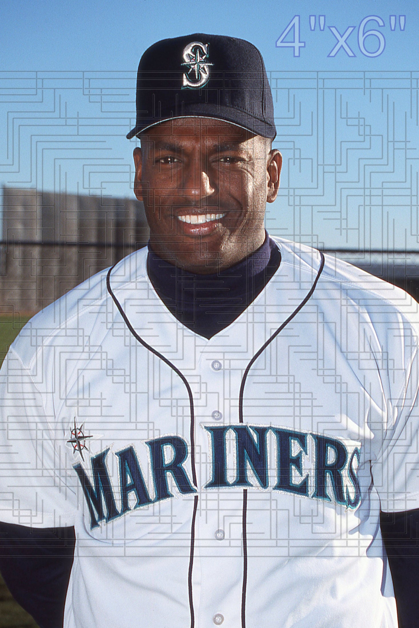 Ruben Sierra - 2002 Seattle Mariners - choose a size & style