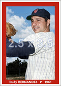 Rudy Hernandez - 1961 Washington Senators - choose a size & style