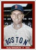 Rudy Minarcin - 1956 Boston Red Sox - choose a size & style