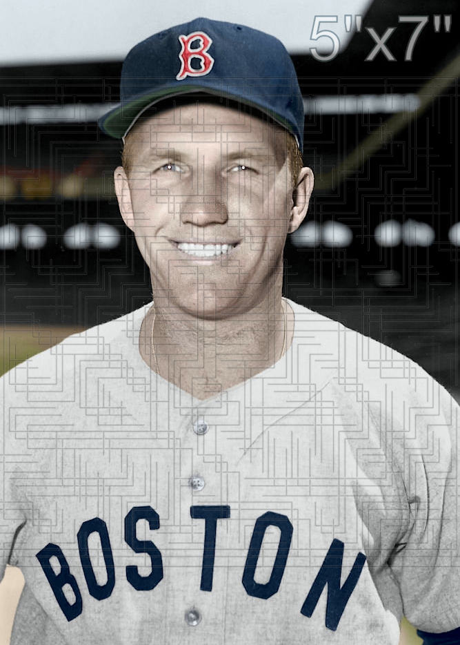 Rudy Minarcin - 1956 Boston Red Sox - choose a size & style