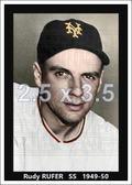 Rudy Rufer - 1949-50 New York Giants - choose a size & style