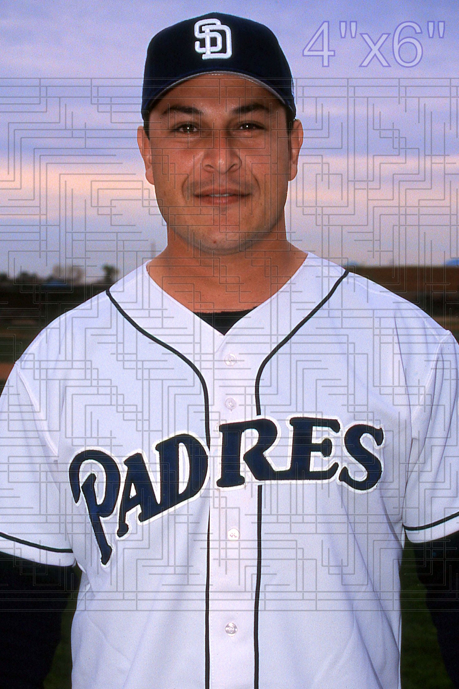 Rudy Seanez - 2001 San Diego Padres - choose a size & style