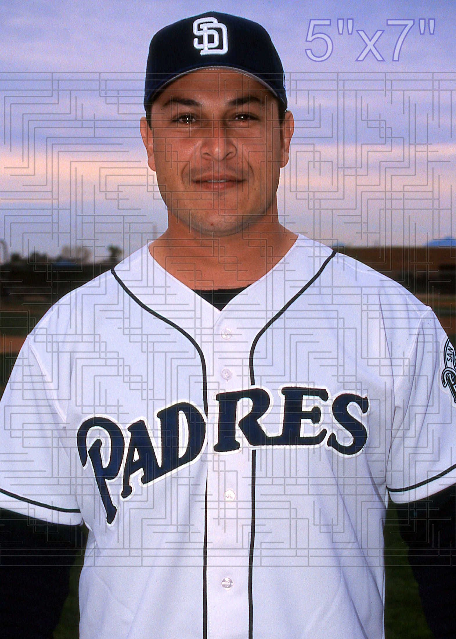 Rudy Seanez - 2001 San Diego Padres - choose a size & style