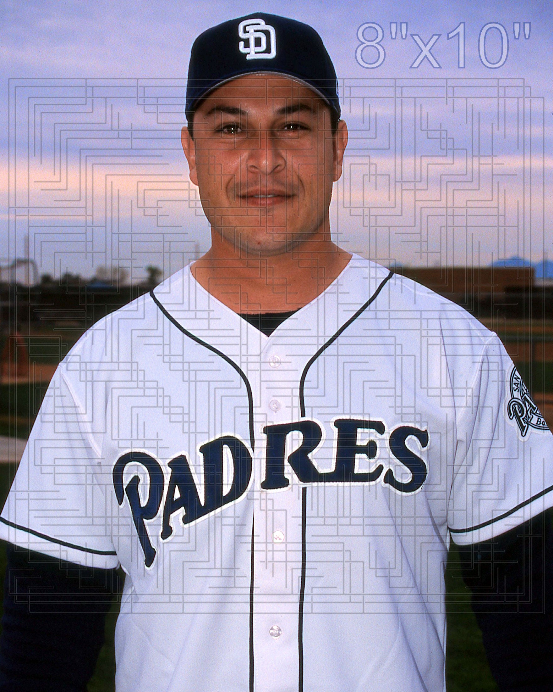 Rudy Seanez - 2001 San Diego Padres - choose a size & style