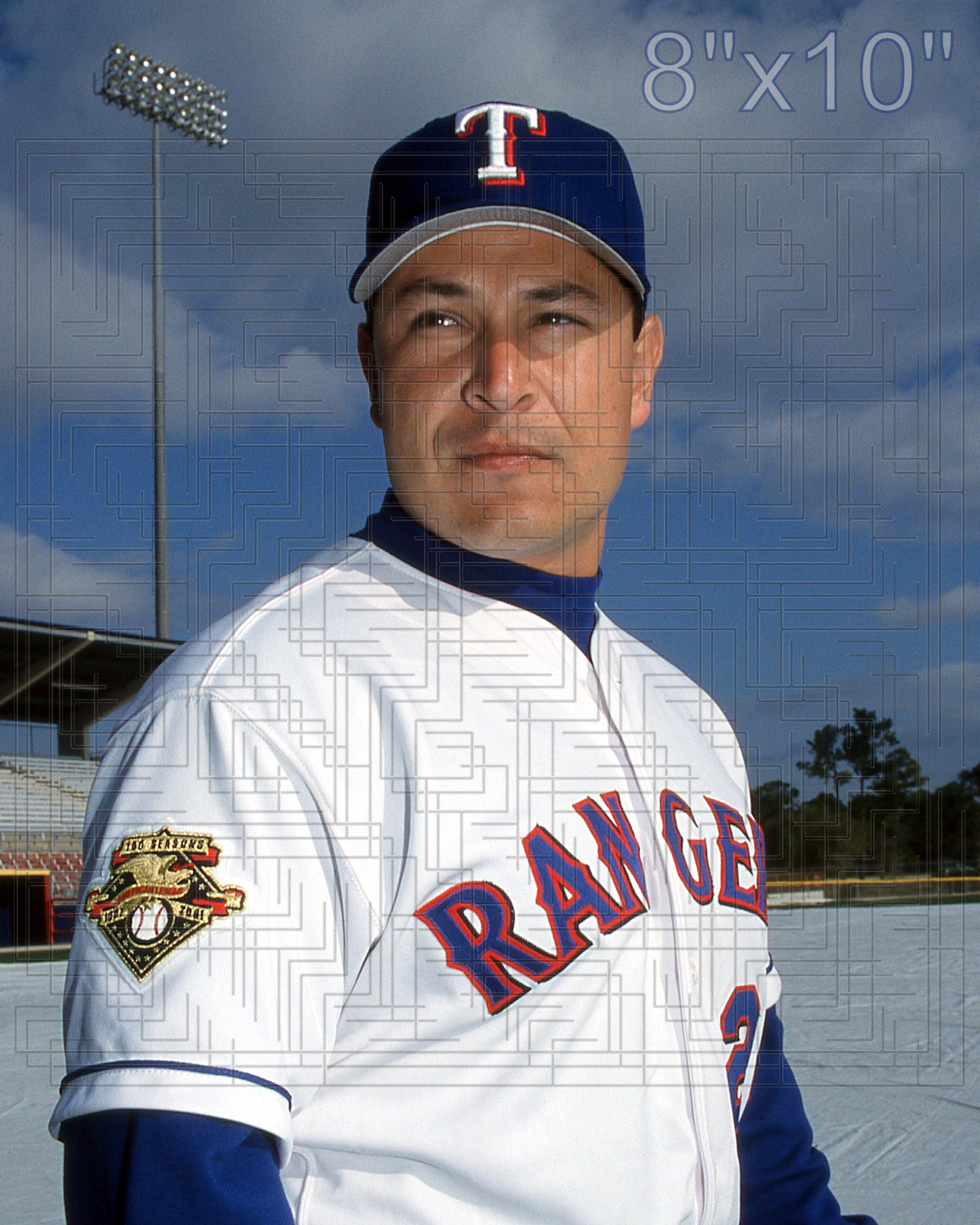 Rudy Seanez - 2002 Texas Rangers - choose a size & style