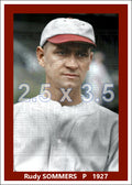 Rudy Sommers - 1927 Boston Red Sox - choose a size & style