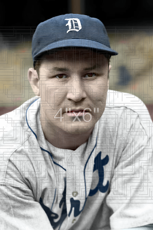 Rudy York - 1940 Detroit Tigers - choose a size & style