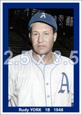 Rudy York - 1948 Philadelphia Athletics - choose a size & style