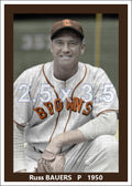 Russ Bauers - 1950 St. Louis Browns - choose a size & style