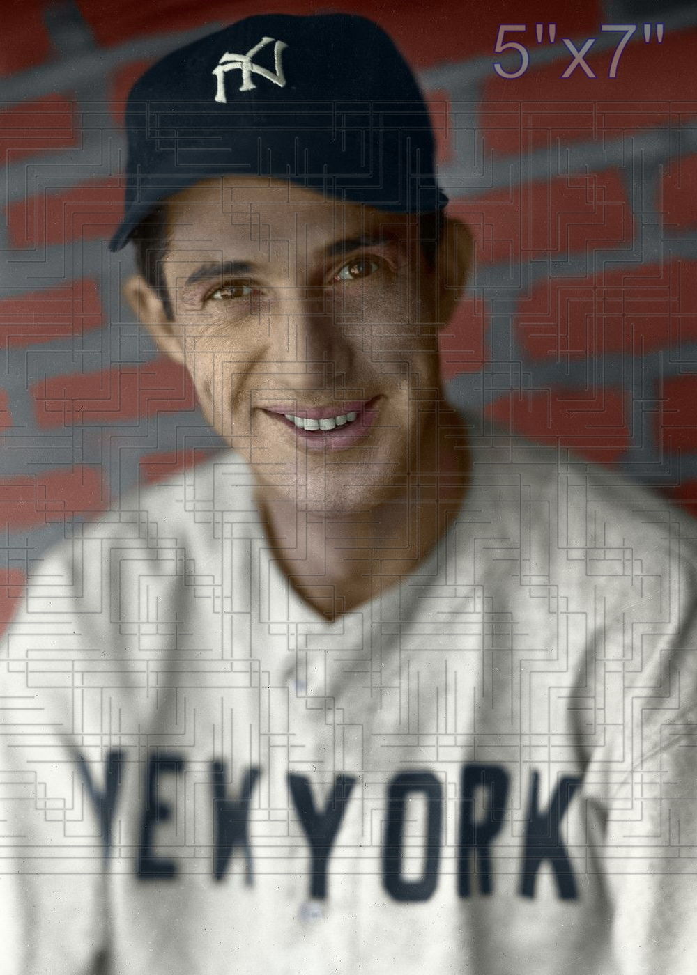 Russ Derry - 1944-45 New York Yankees - choose a size & style