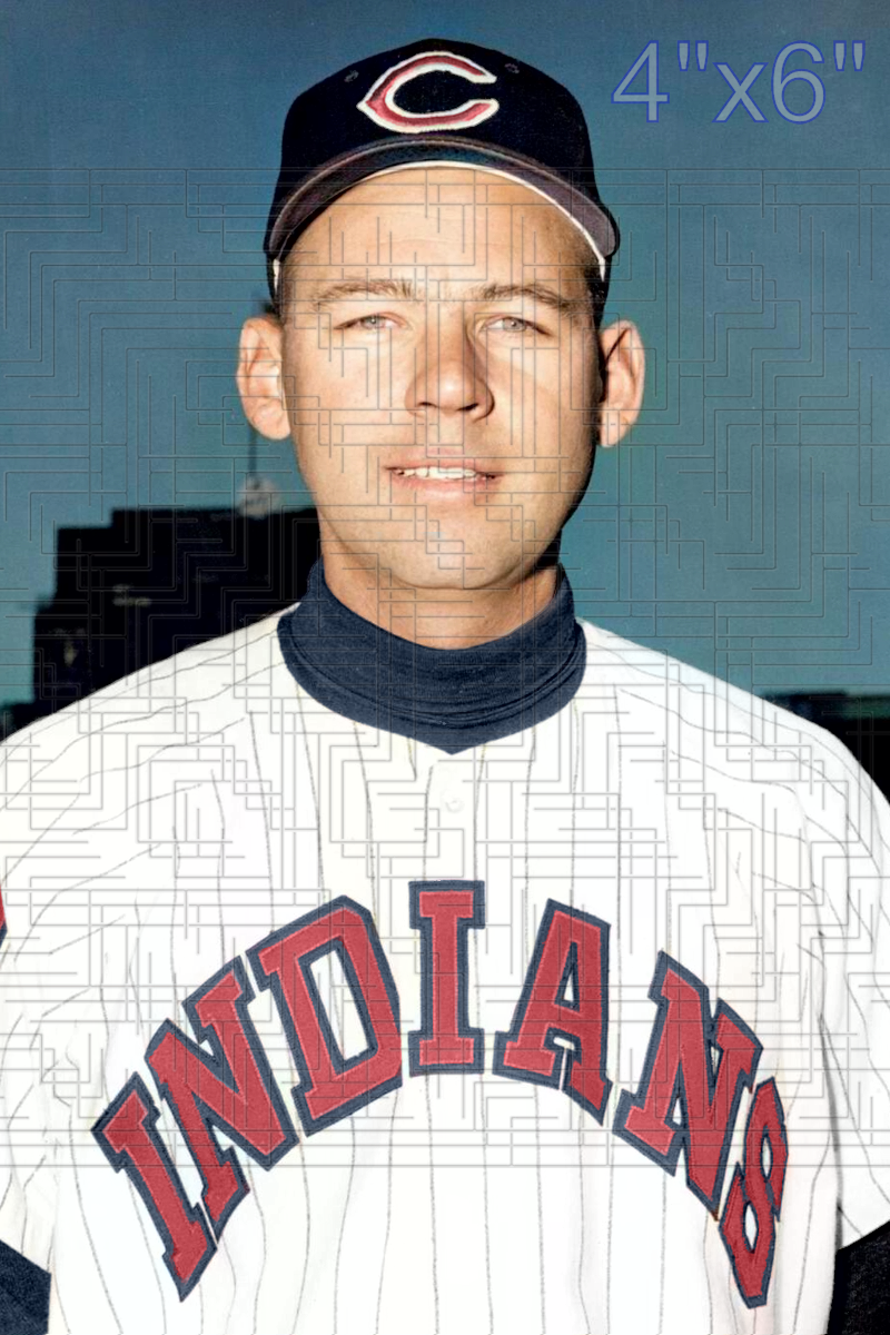 Russ Heman - 1961 Cleveland Indians - choose a size & style