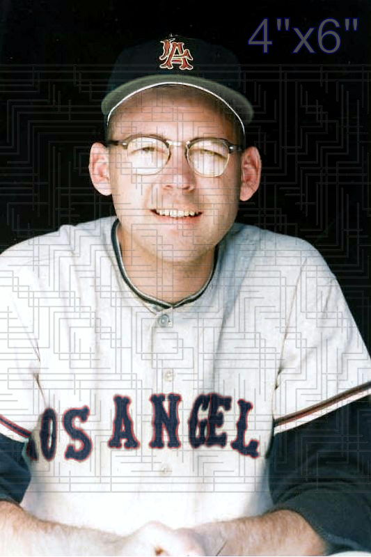 Russ Heman - 1961 Los Angeles Angels - choose a size & style