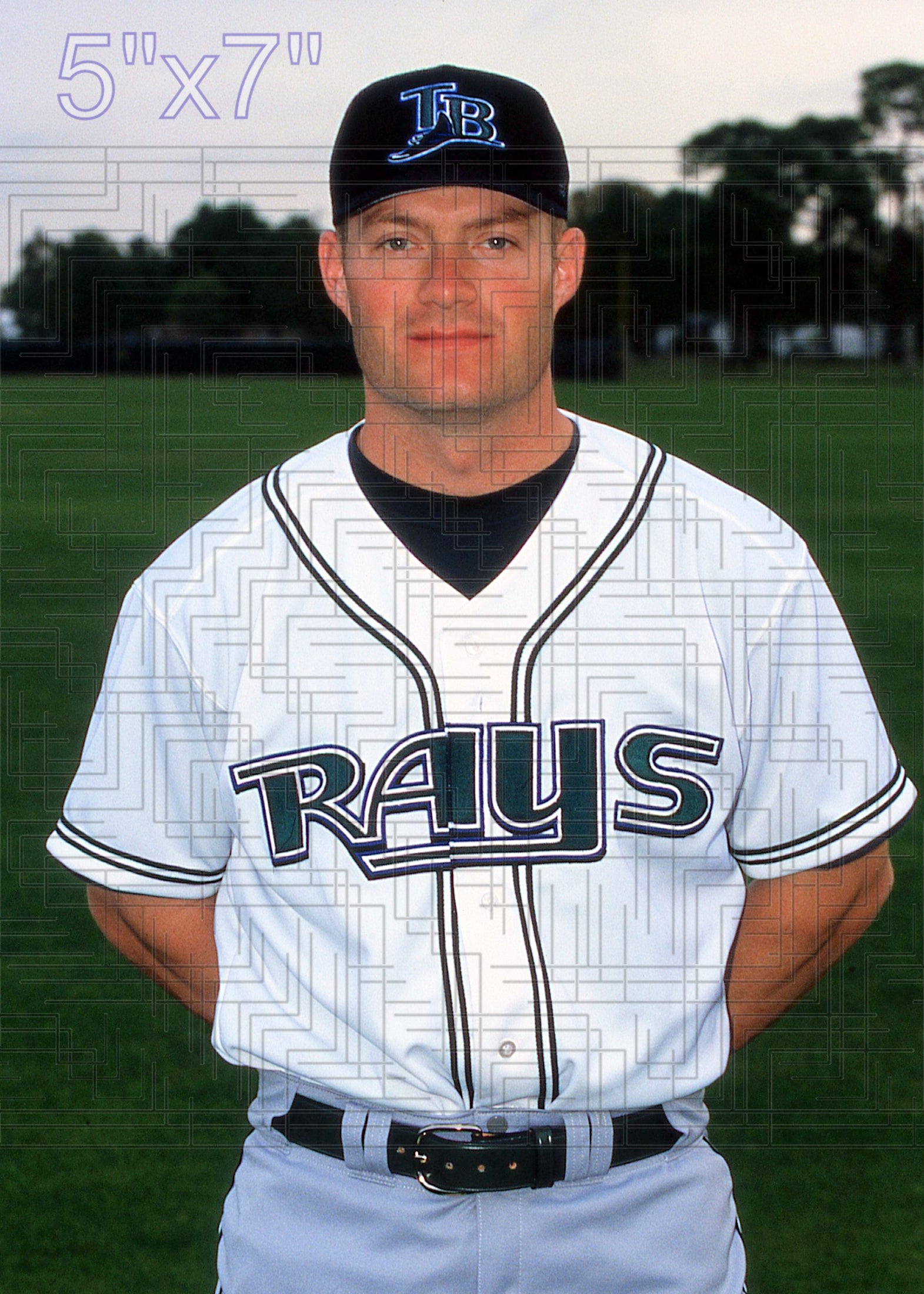 Russ Johnson - 2002 Tampa Bay Devil Rays - choose a size & style