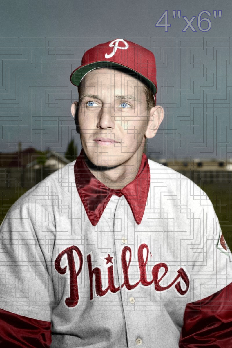 Russ Meyer - 1951 Philadelphia Phillies - choose a size & style
