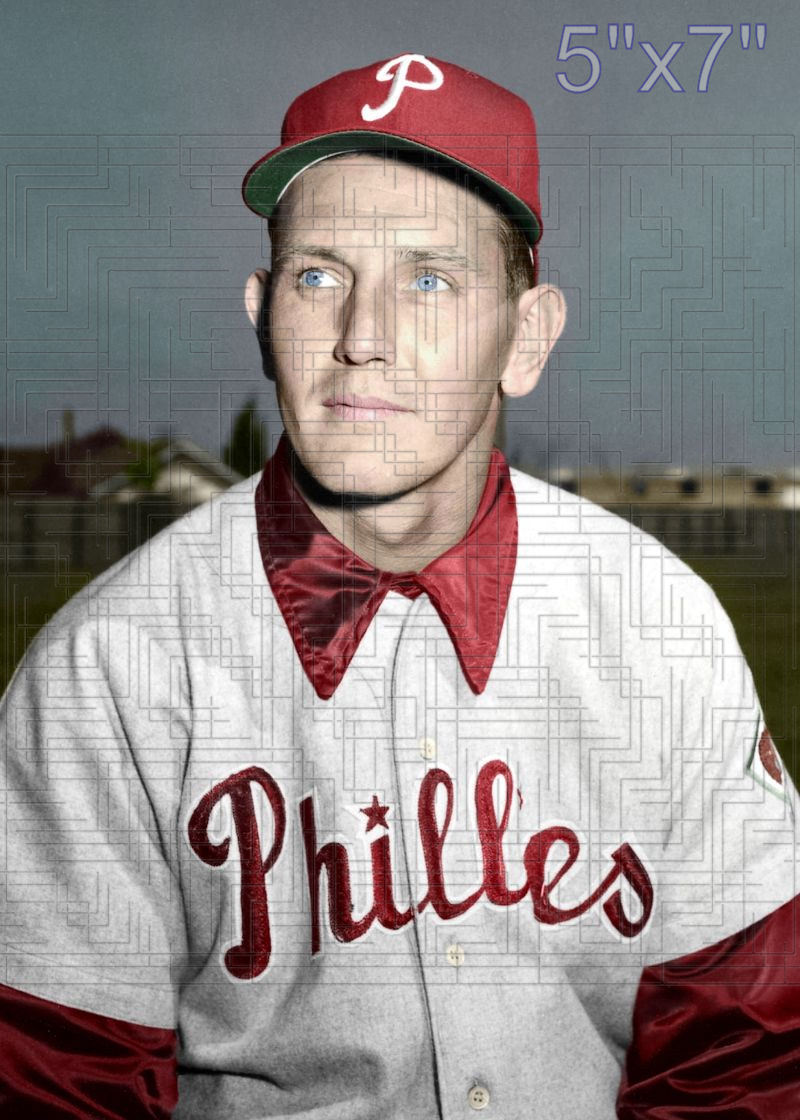 Russ Meyer - 1951 Philadelphia Phillies - choose a size & style