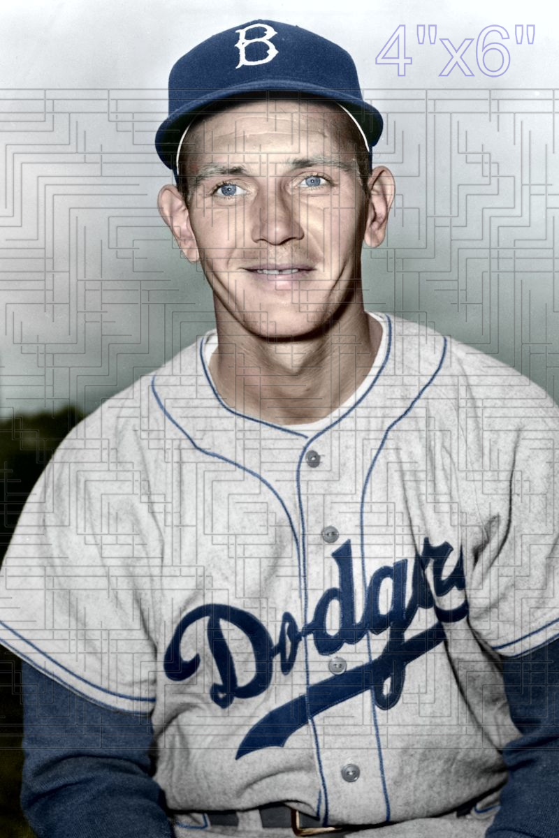Russ Meyer - 1953 Brooklyn Dodgers - choose a size & style
