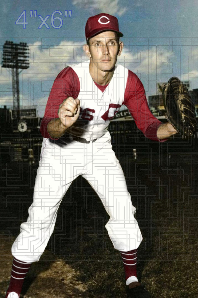 Russ Meyer - 1956 Cincinnati Reds - choose a size & style