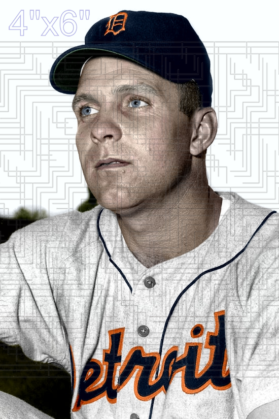 Russ Sullivan - 1952-53 Detroit Tigers - choose a size & style