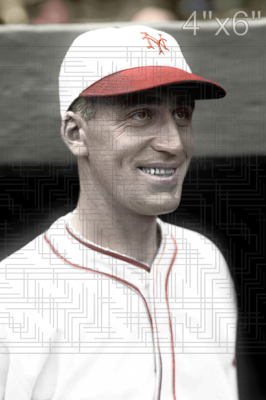 Russ Wrightstone - 1928 New York Giants - choose a size & style