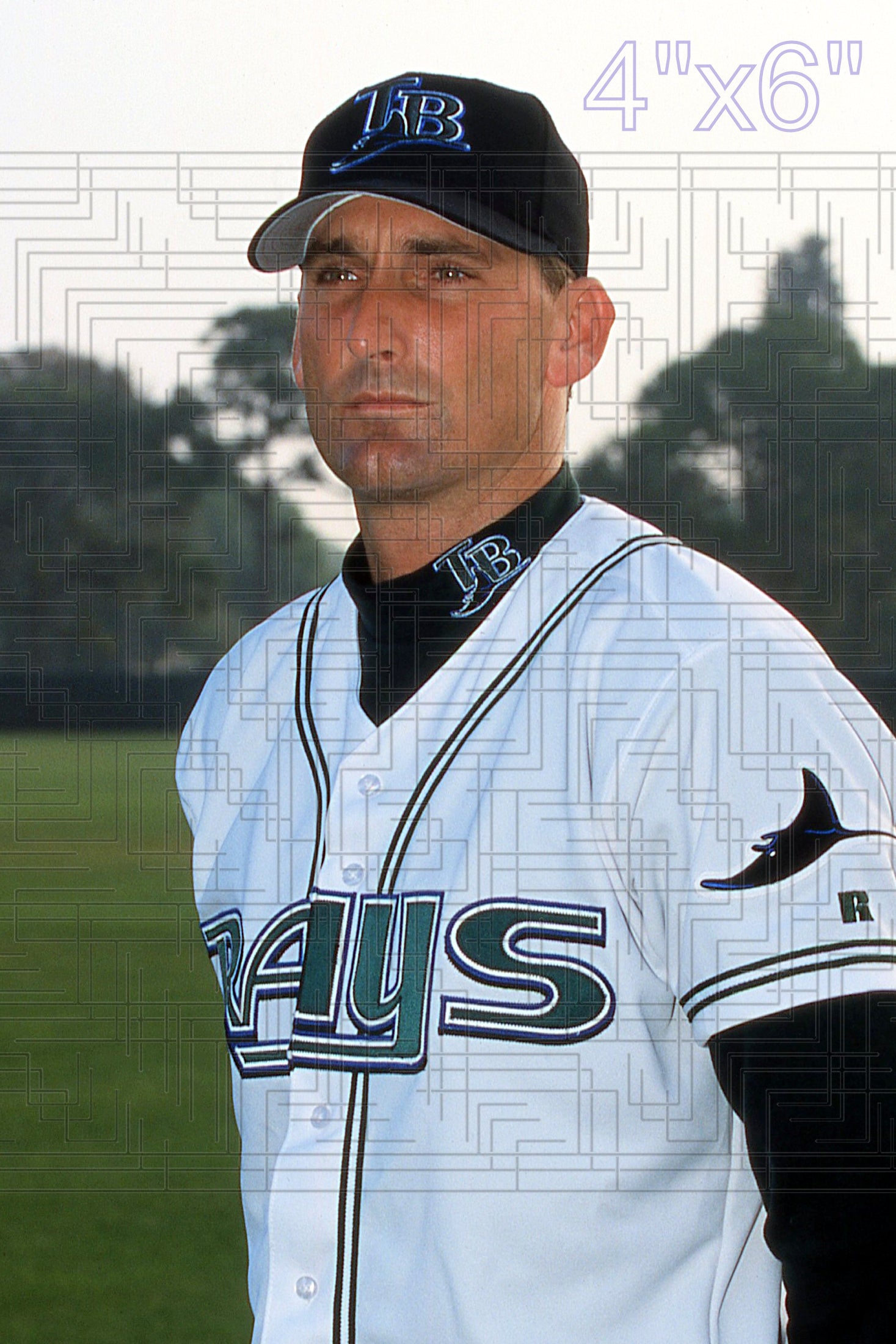 Rusty Meacham - 2001 Tampa Bay Devil Rays - choose a size & style