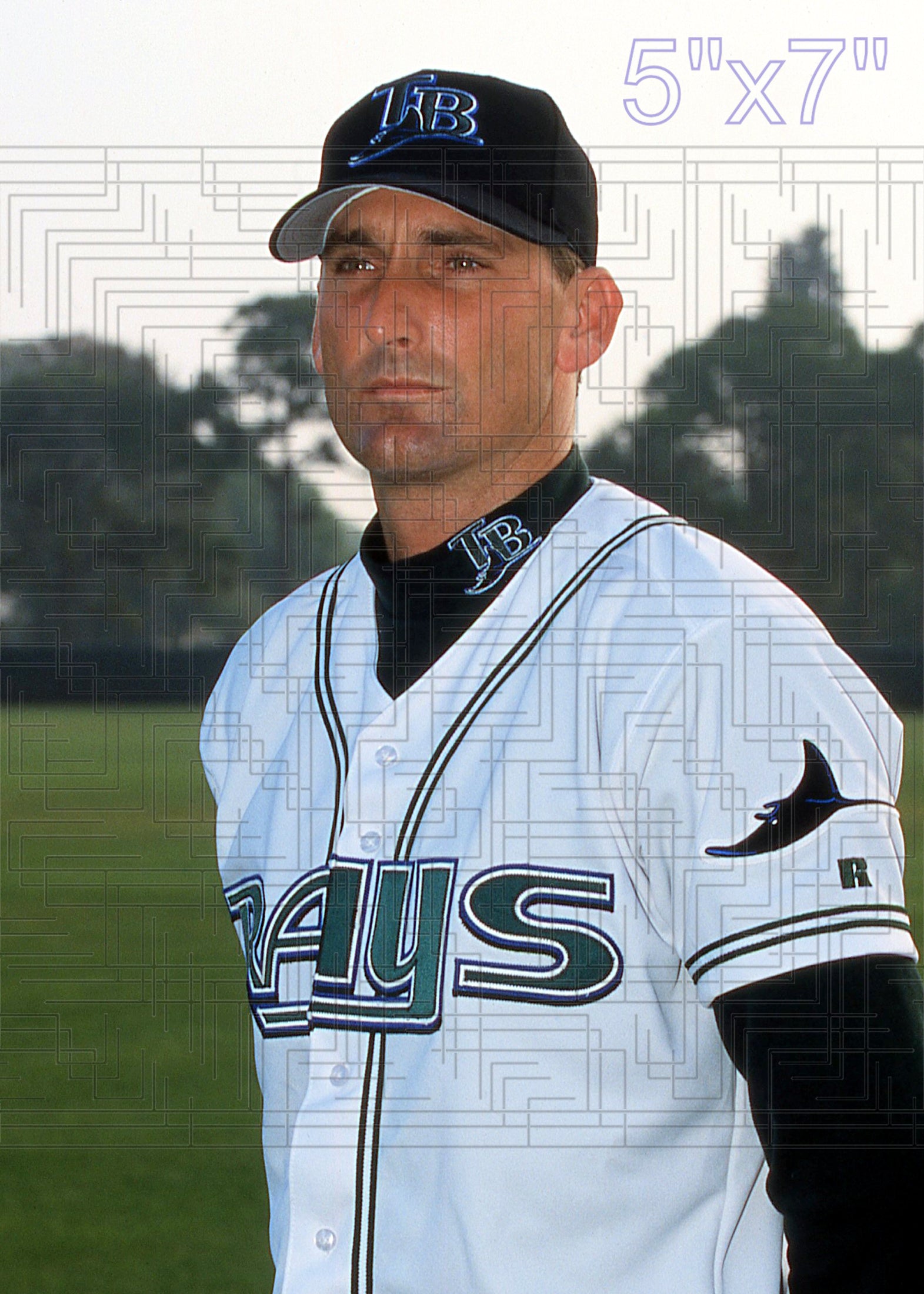 Rusty Meacham - 2001 Tampa Bay Devil Rays - choose a size & style