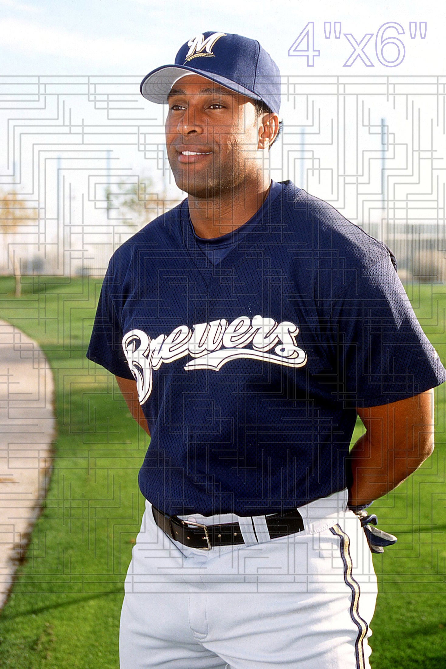 Ryan Thompson - 2002 Milwaukee Brewers - choose a size & style
