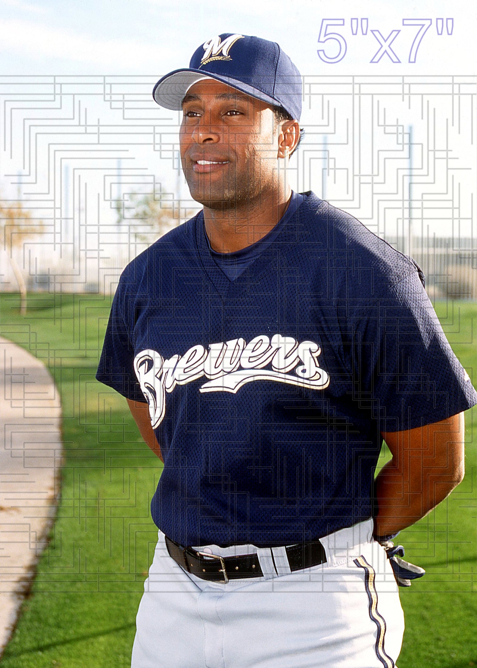 Ryan Thompson - 2002 Milwaukee Brewers - choose a size & style