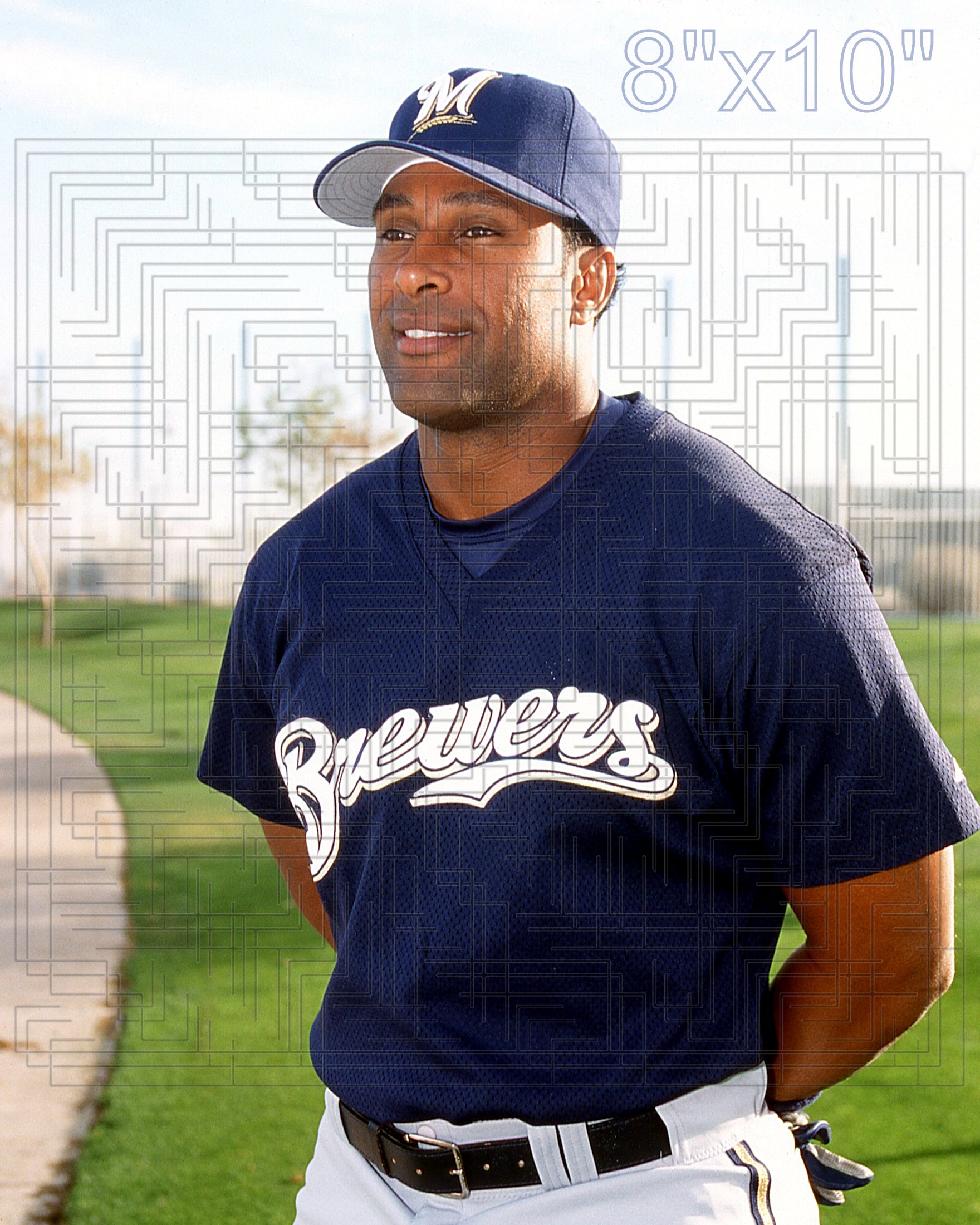 Ryan Thompson - 2002 Milwaukee Brewers - choose a size & style