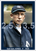 Sad Sam Jones - 1926 New York Yankees - choose a size & style
