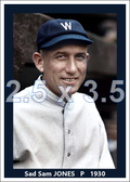 Sad Sam Jones - 1930 Washington Senators - choose a size & style