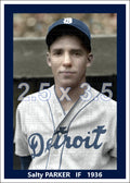 Salty Parker - 1936 Detroit Tigers - choose a size & style