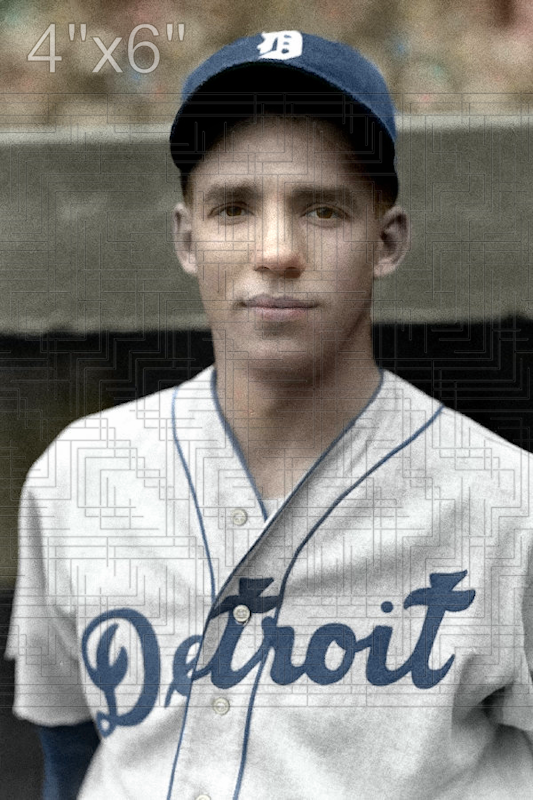 Salty Parker - 1936 Detroit Tigers - choose a size & style