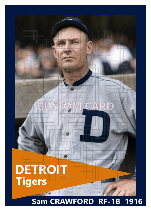 Sam Crawford - 1916 Detroit Tigers - choose a size & style