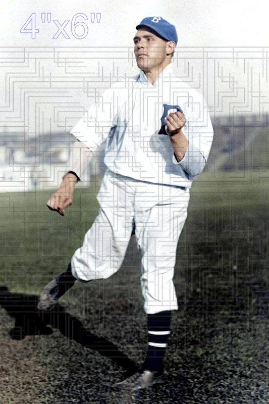Sam Fletcher - 1909 Brooklyn Superbas - choose a size & style