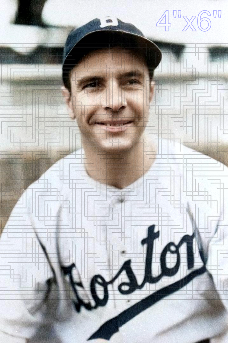 Sam Gentile - 1943 Boston Braves - choose a size & style
