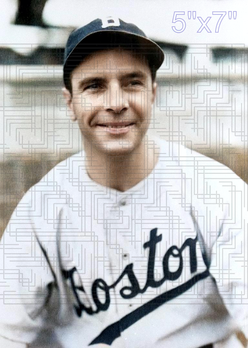 Sam Gentile - 1943 Boston Braves - choose a size & style