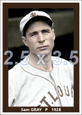 Sam Gray - 1928 St. Louis Browns - choose a size & style