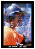 Sam Horn - 1991 Baltimore Orioles - choose a size & style
