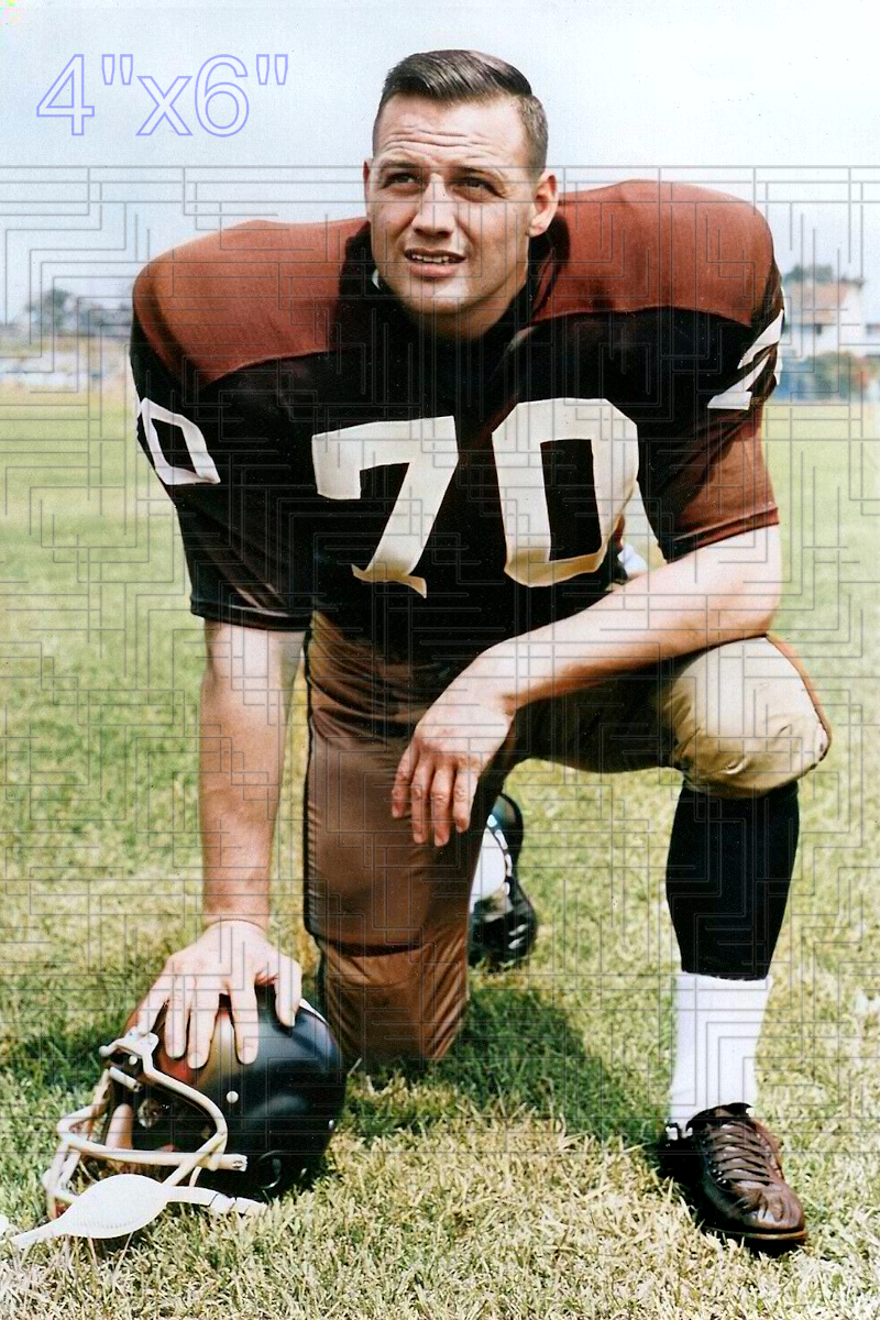 Sam Huff - 1964 Washington NFL - choose a size & style
