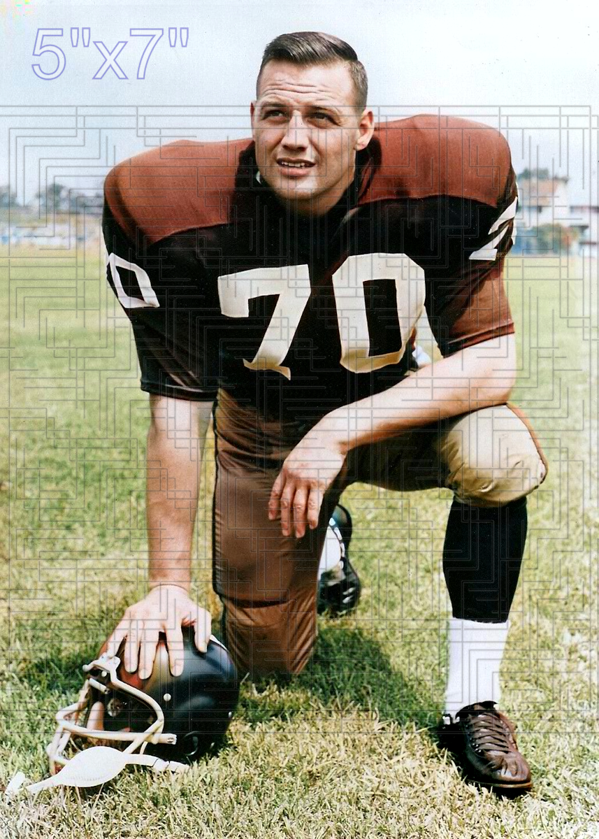 Sam Huff - 1964 Washington NFL - choose a size & style