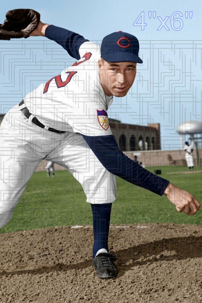 Sam Jones - 1951 Cleveland Indians - choose a size & style
