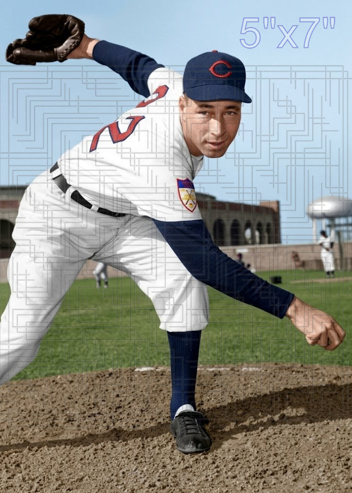 Sam Jones - 1951 Cleveland Indians - choose a size & style