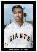 Sam Jones - 1960 San Francisco Giants - choose a size & style