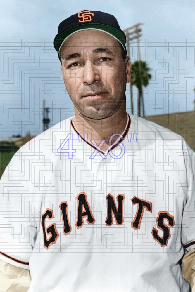 Sam Jones - 1960 San Francisco Giants - choose a size & style