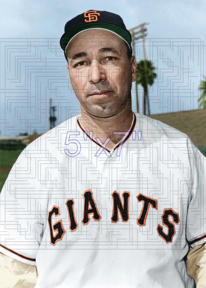 Sam Jones - 1960 San Francisco Giants - choose a size & style