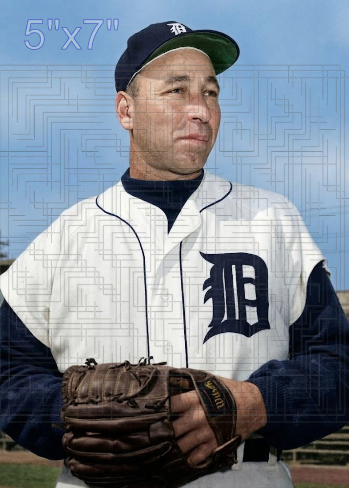 Sam Jones - 1962 Detroit Tigers - choose a size & style