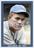 Sam Leslie - 1937 New York Giants - choose a size & style