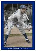 Sam Lowry - 1943 Philadelphia Athletics - choose a size & style