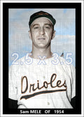 Sam Mele - 1954 Baltimore Orioles - choose a size & style